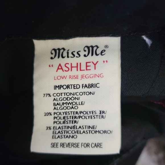 Miss Me Low Rise Ashley Jeggings - Picture 6 of 10